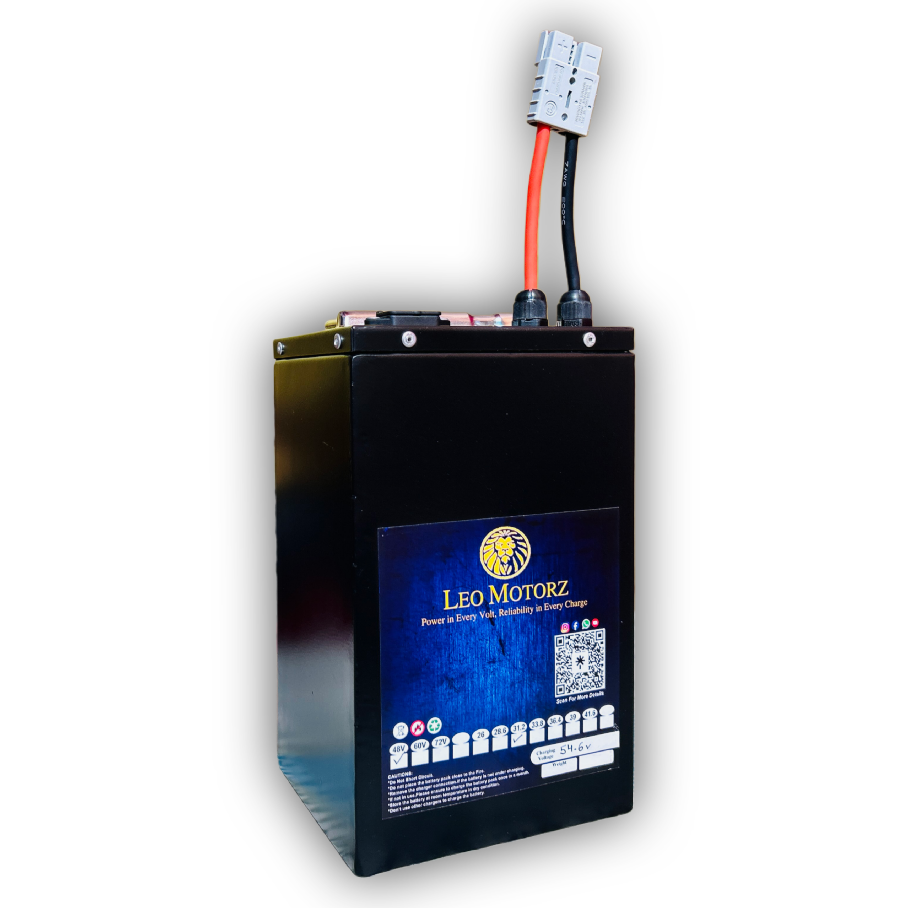 48v 28.6ah Smart Lithium Battery with bluetooth connectivity