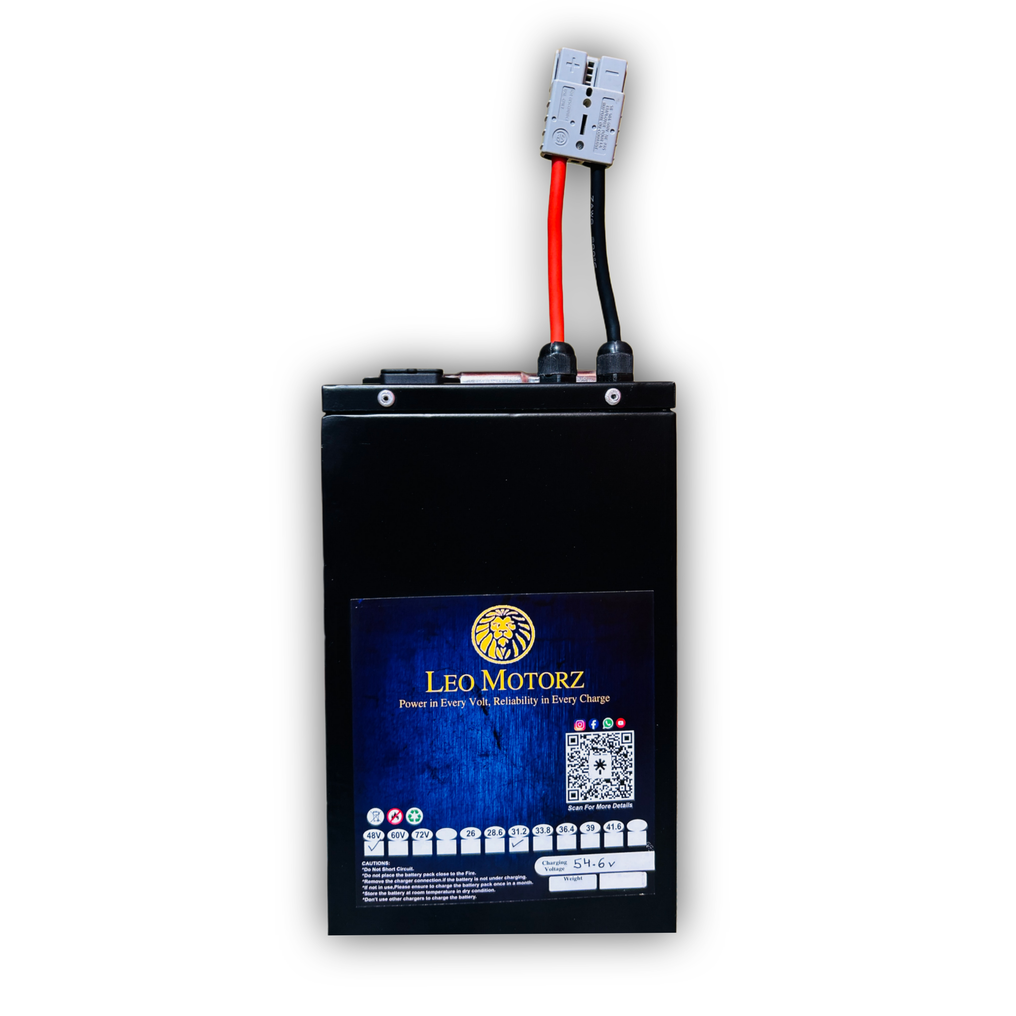 48v 28.6ah Smart Lithium Battery with bluetooth connectivity